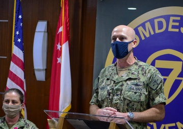 Destroyer Squadron Seven Welcomes New Commodore