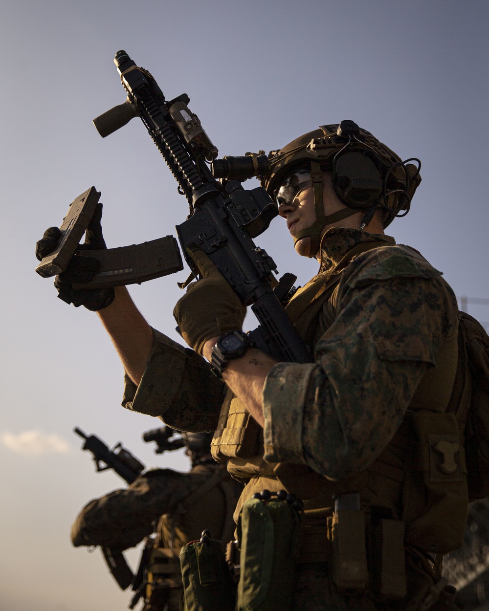 FRP Marines enhance their marksmanship