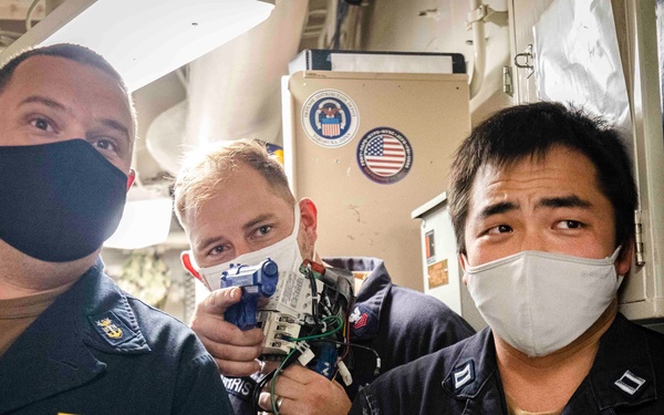 Sailors conduct Active Shooter Training aboard McCain