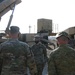 U.S. Army Soldier, 5-52 ADA, briefs TFS and USARCENT leadership