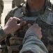 2nd Lt. Tyler Richard Estes, a tank platoon leader with 1st Bn., 6th Inf. Reg. is promoted in UAE