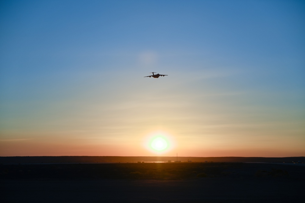 F-15E Strike Eagle and a Picturesque Sunset