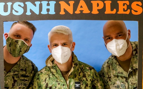 NSA Naples Triad Receives Second Dose of COVID-19 Vaccine