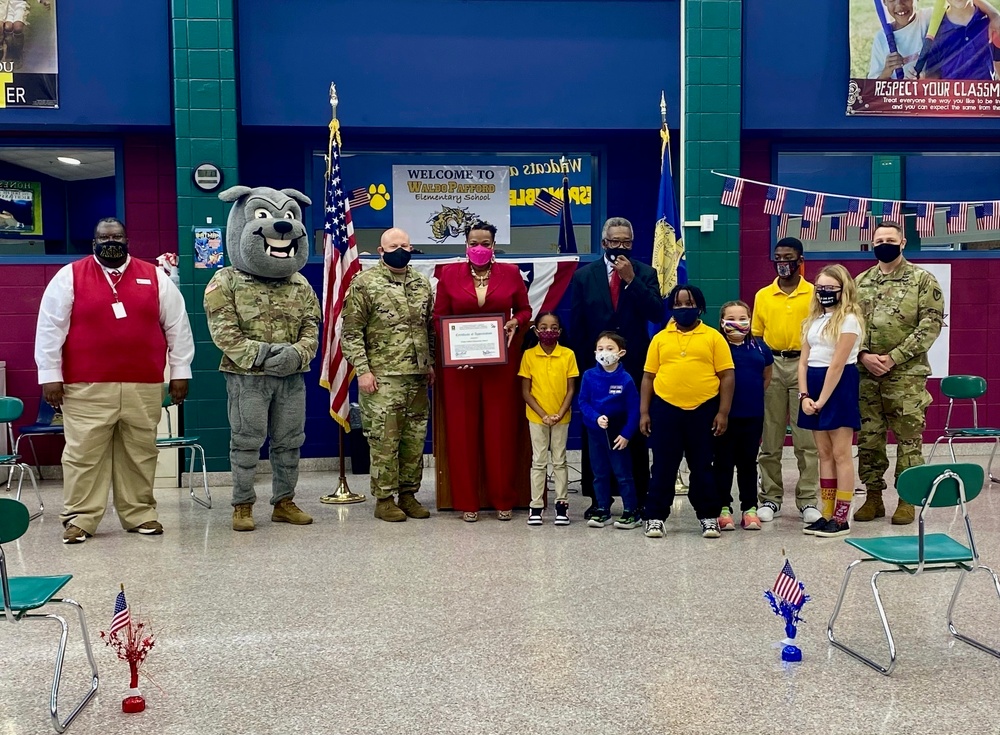 Local elementary school makes big impact on military Families