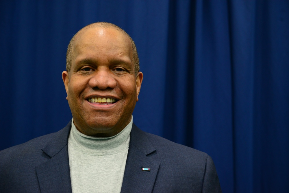 First African American Master Chief Petty Officer of the Coast Guard visits Coast Guard Yard