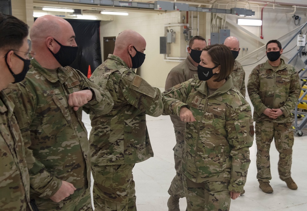 CMSAF Bass visits the 120th Airlift Wing