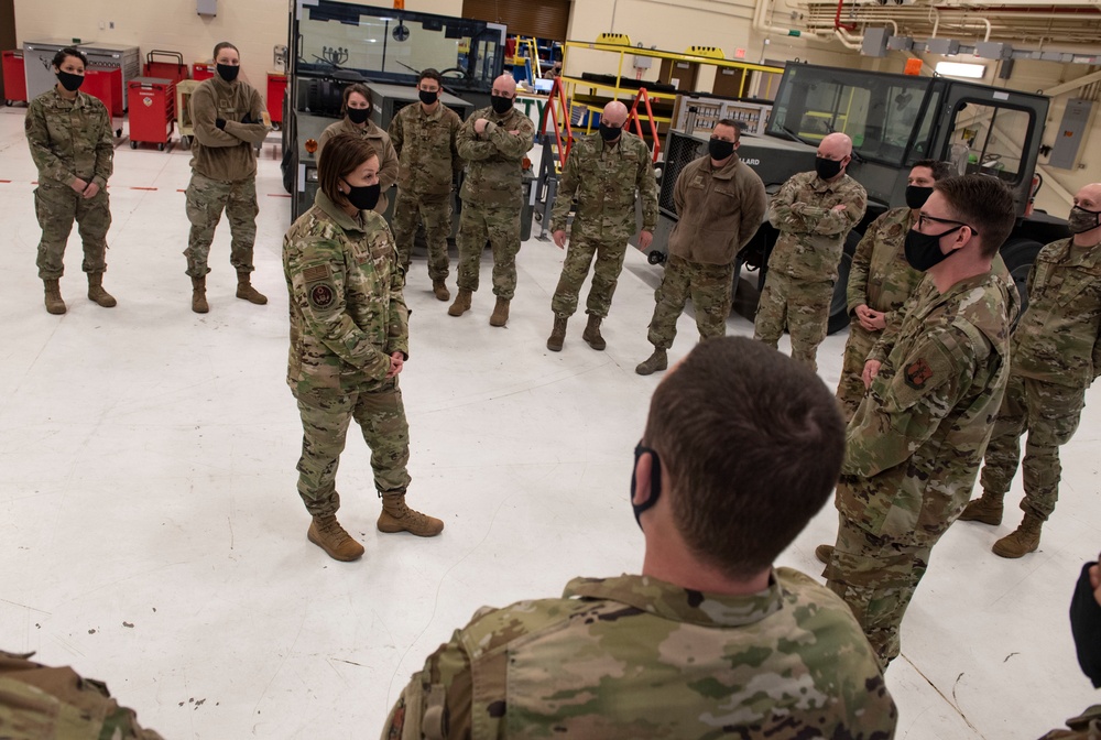 CMSAF Bass visits the 120th Airlift Wing