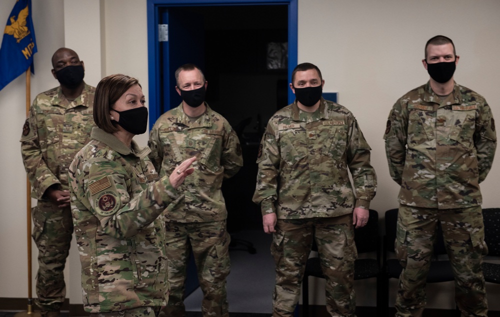 CMSAF Bass visits the 120th Airlift Wing