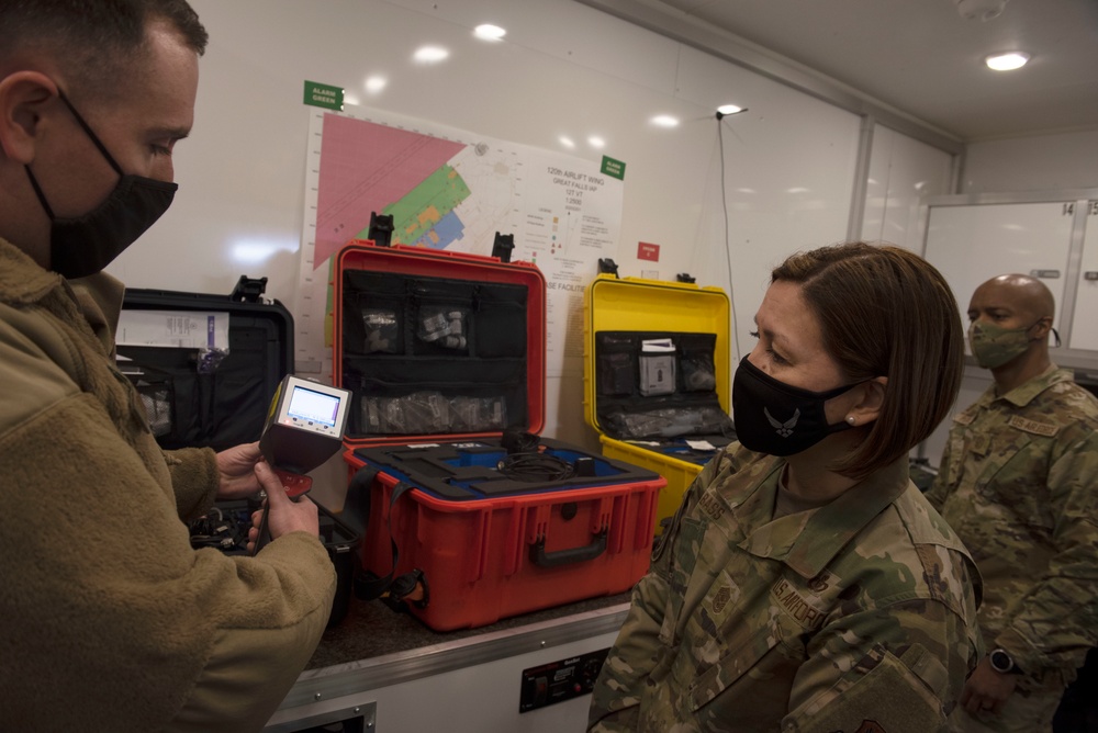CMSAF Bass visits the 120th Airlift Wing
