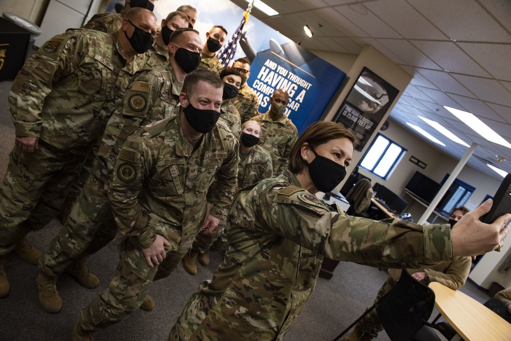 CMSAF Bass visits the 120th Airlift Wing