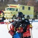 Fort McCoy firefighters practice diving under ice at post’s Big Sandy Lake