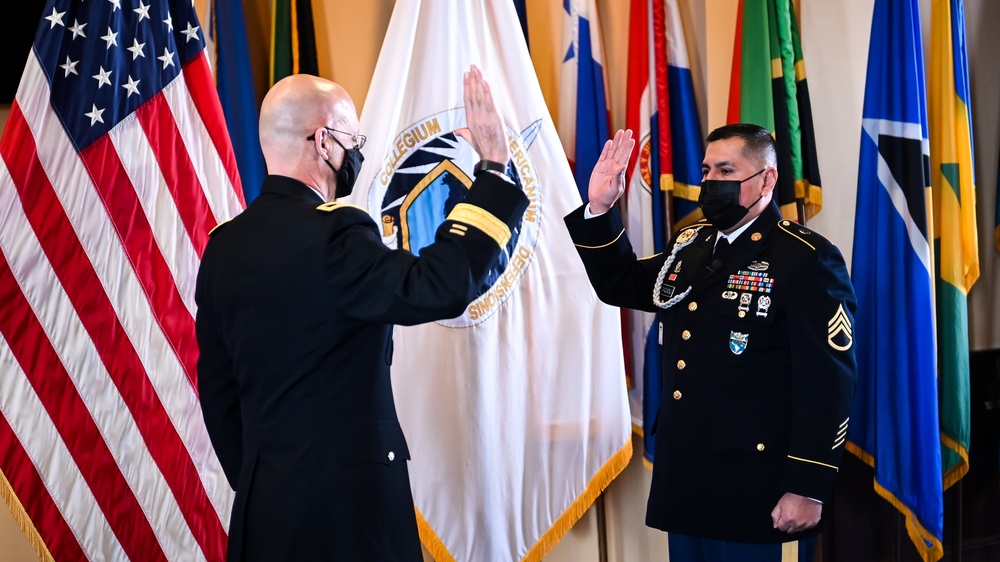 Re-Enlistment Ceremony of SSG Saquacili