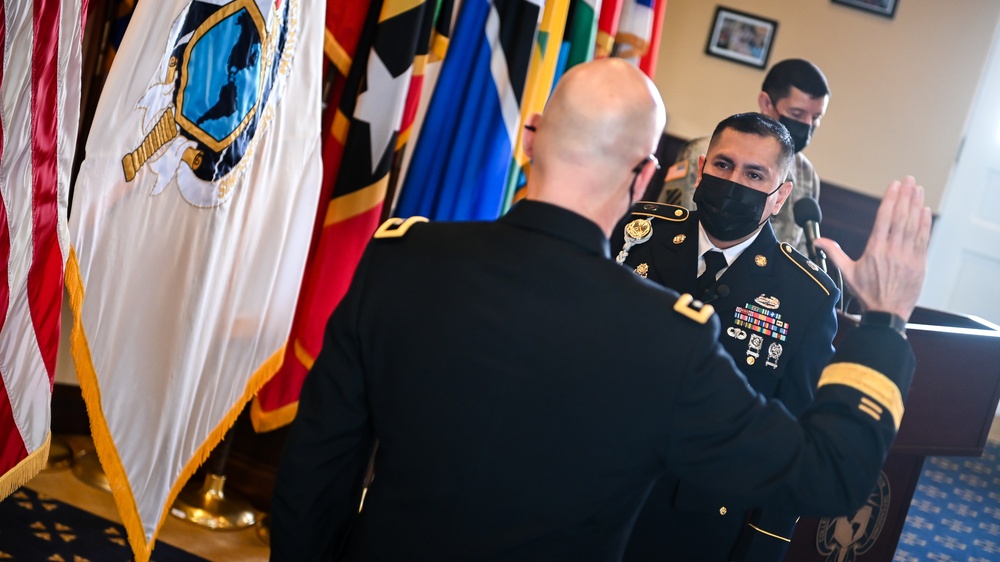 Re-Enlistment Ceremony of SSG Saquacili