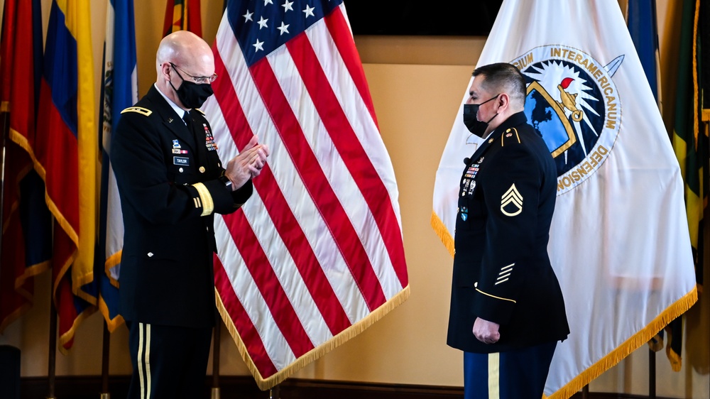 Re-Enlistment Ceremony of SSG Saquacili