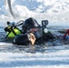 Fort McCoy firefighters practice diving under ice at post’s Big Sandy Lake