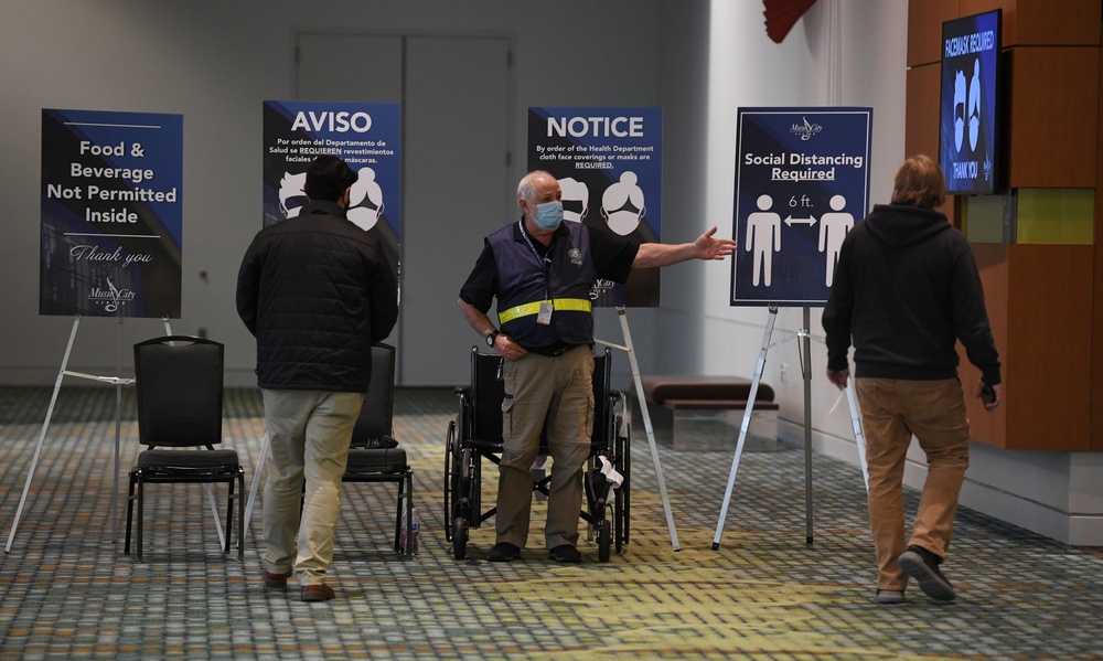 FEMA Staff Help With Covid Vaccination Response