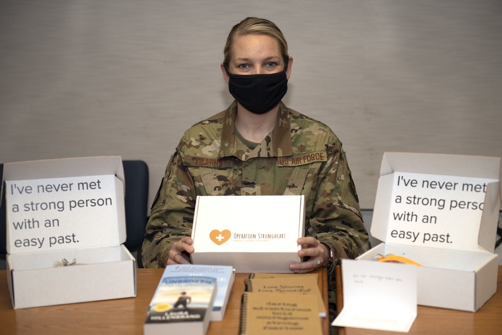 Edwards AFB Airman bounces back from adversity to create Operation Strongheart