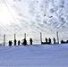 Fort McCoy CWOC class 21-03 students train using snowshoes, ahkio sleds