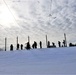 Fort McCoy CWOC class 21-03 students train using snowshoes, ahkio sleds