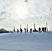 Fort McCoy CWOC class 21-03 students train using snowshoes, ahkio sleds