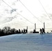 Fort McCoy CWOC class 21-03 students train using snowshoes, ahkio sleds