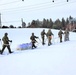 Fort McCoy CWOC class 21-03 students train using snowshoes, ahkio sleds