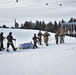 Fort McCoy CWOC class 21-03 students train using snowshoes, ahkio sleds
