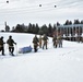 Fort McCoy CWOC class 21-03 students train using snowshoes, ahkio sleds