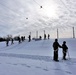 Fort McCoy CWOC class 21-03 students train using snowshoes, ahkio sleds