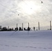 Fort McCoy CWOC class 21-03 students train using snowshoes, ahkio sleds