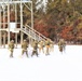 Fort McCoy CWOC class 21-03 students train using snowshoes, ahkio sleds