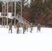Fort McCoy CWOC class 21-03 students train using snowshoes, ahkio sleds
