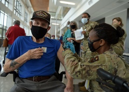 SAMHS vaccinates 75 and older beneficiaries