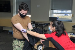 SUBASE Hosts First Blood Drive of 2021