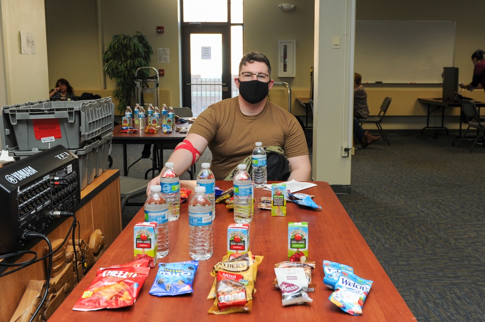 SUBASE Hosts First Blood Drive of 2021