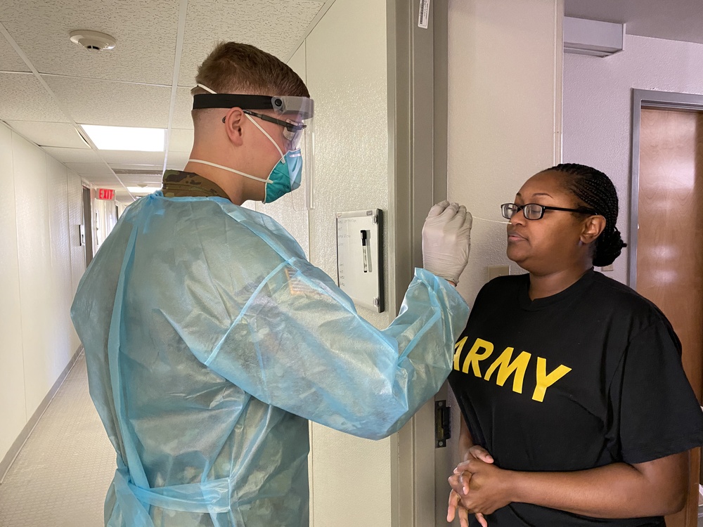 Army Reserve Medical Command unit undertakes COVID isolation and quarantine mission at Fort Bliss