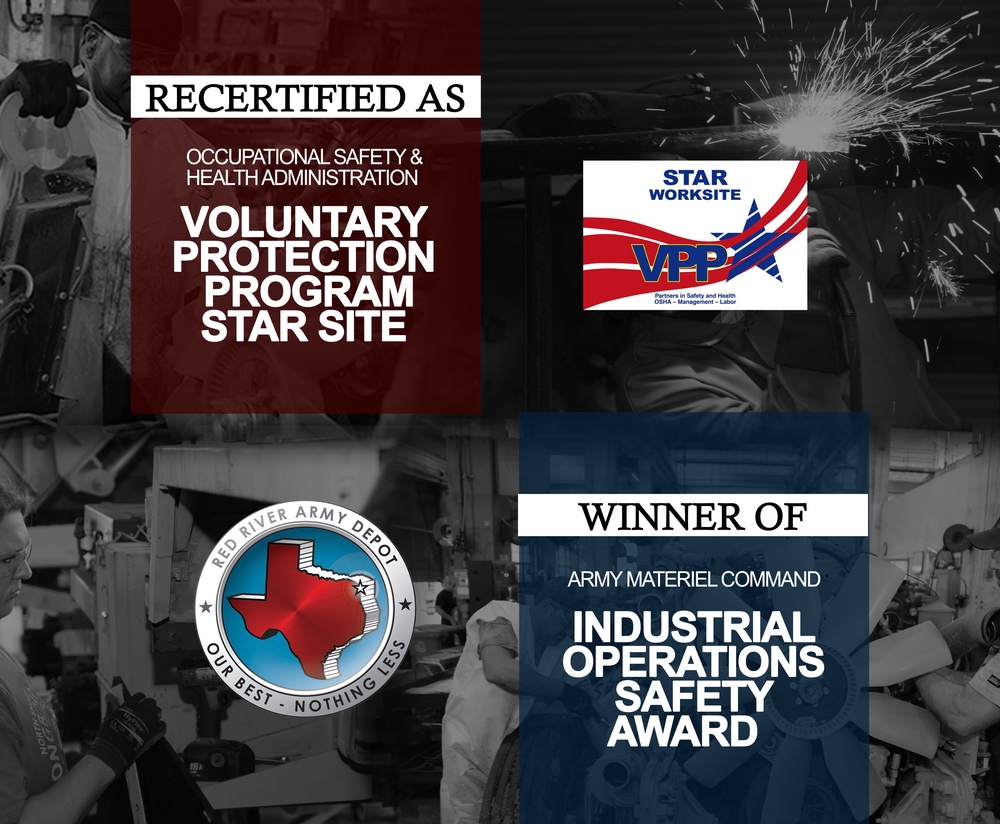 Red River wins safety award, recertified as VPP Star facility