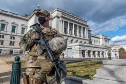 North Dakota National Guard 816th Military Police Company providing support in D.C. to federal and district authorities