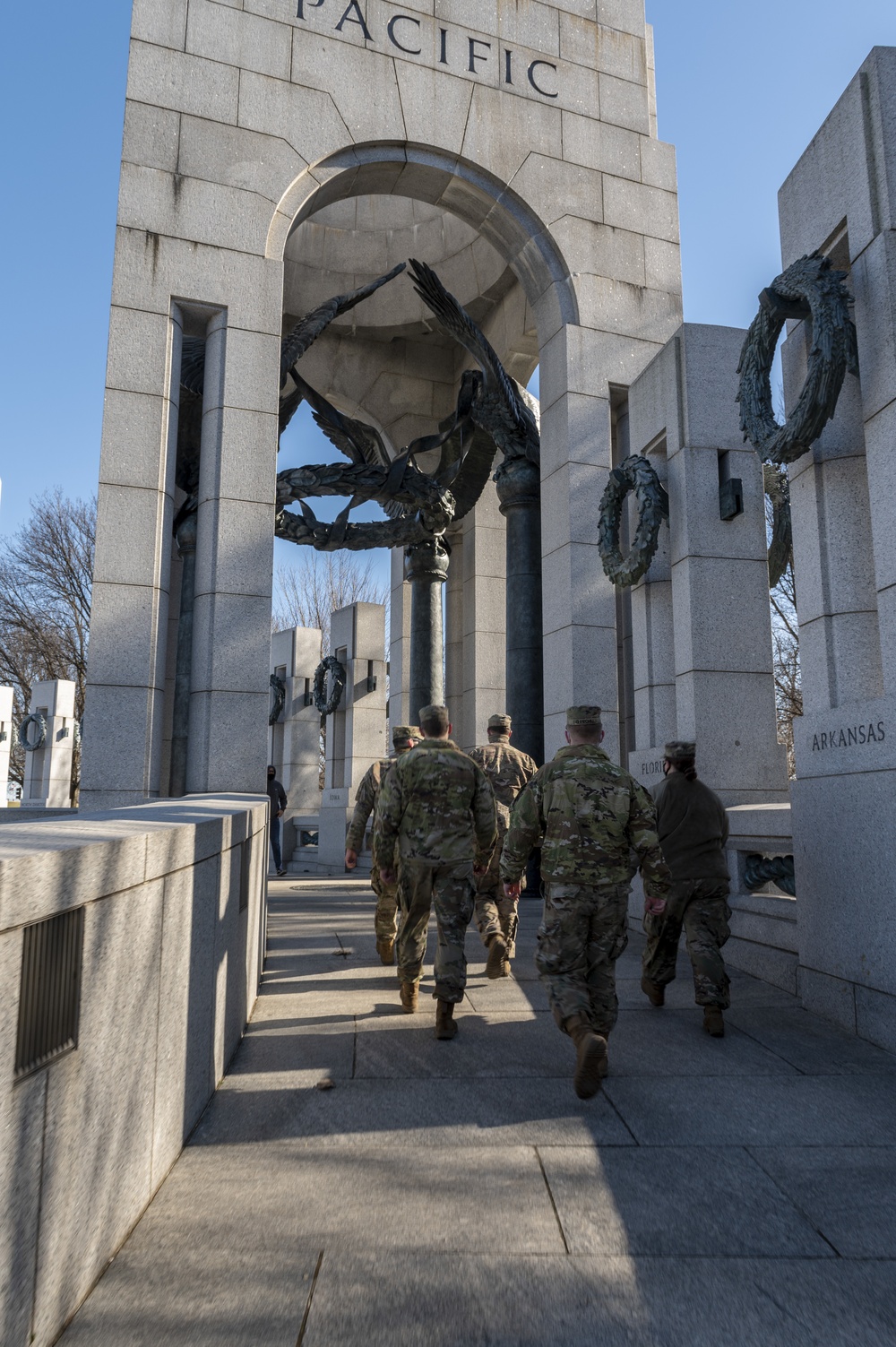 North Dakota National Guard 816th Military Police Company providing support in D.C. to federal and district authorities