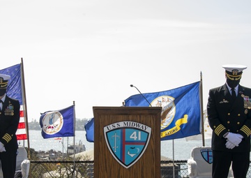 Boxer Holds Change of Command Ceremony