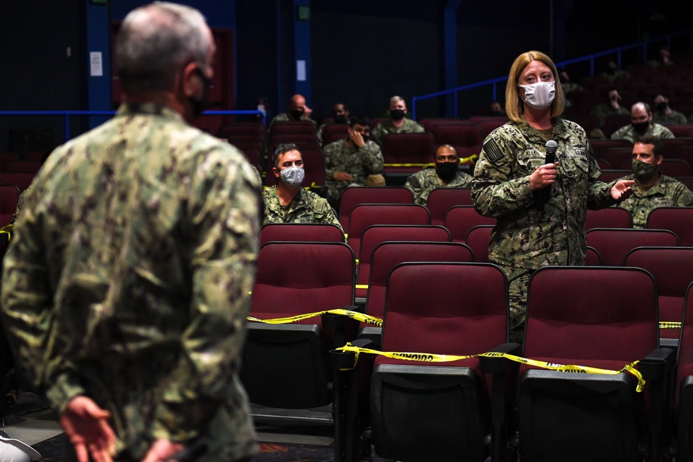 VADM Kitchener conducts diversity and inclusion listening sessions