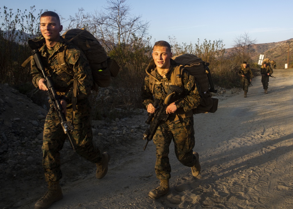 IMC Marines step it out on 10k hike