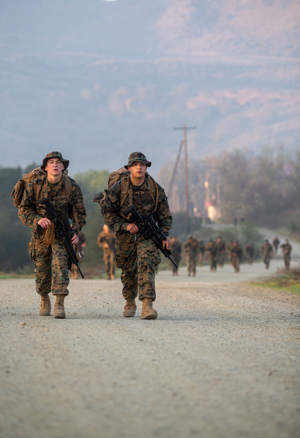IMC Marines step it out on 10k hike