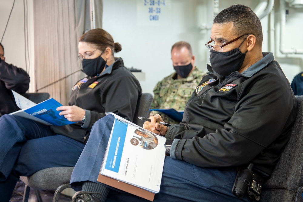 Sailors Participate in CREDO Courses