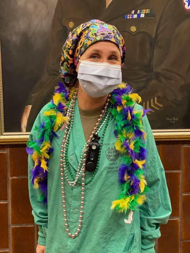 BJACH Nurses send safety message for Mardi Gras 2021