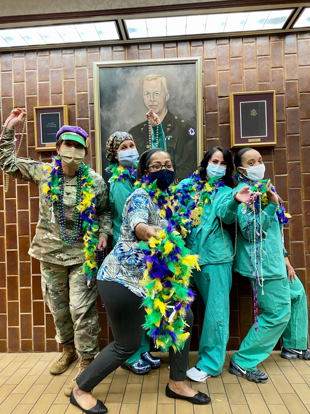 BJACH Nurses send safety message for Mardi Gras 2021