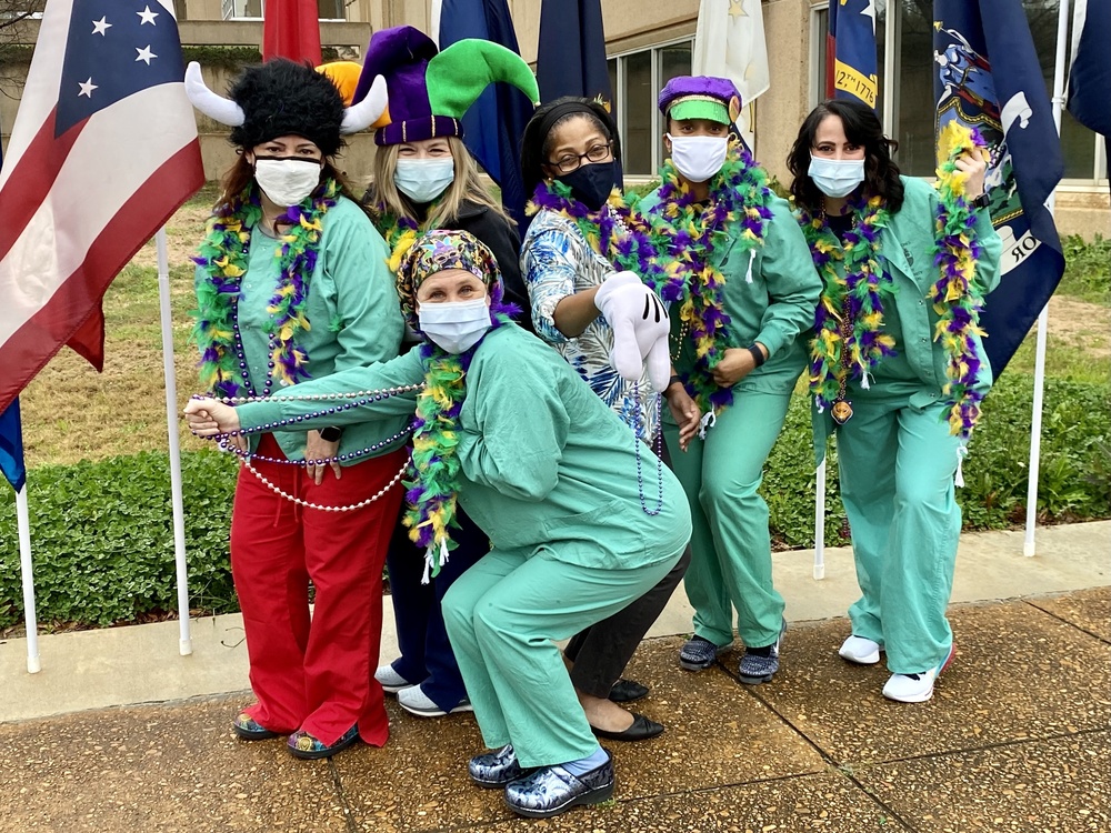 BJACH Nurses send safety message for Mardi Gras 2021
