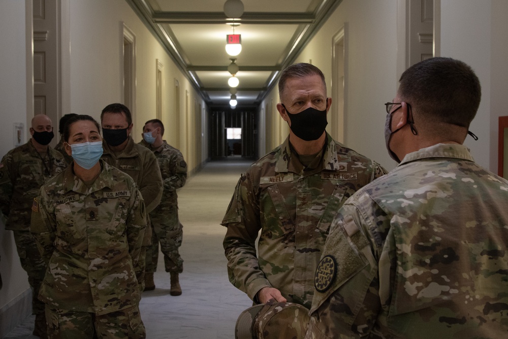 Col. Chris McKinney Meet Illinois TAG in DC