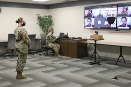 Sfc. Lord doing interview