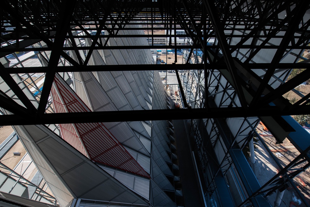 U.S. Air Force Academy Cadet Chapel Restoration Feb. 2021